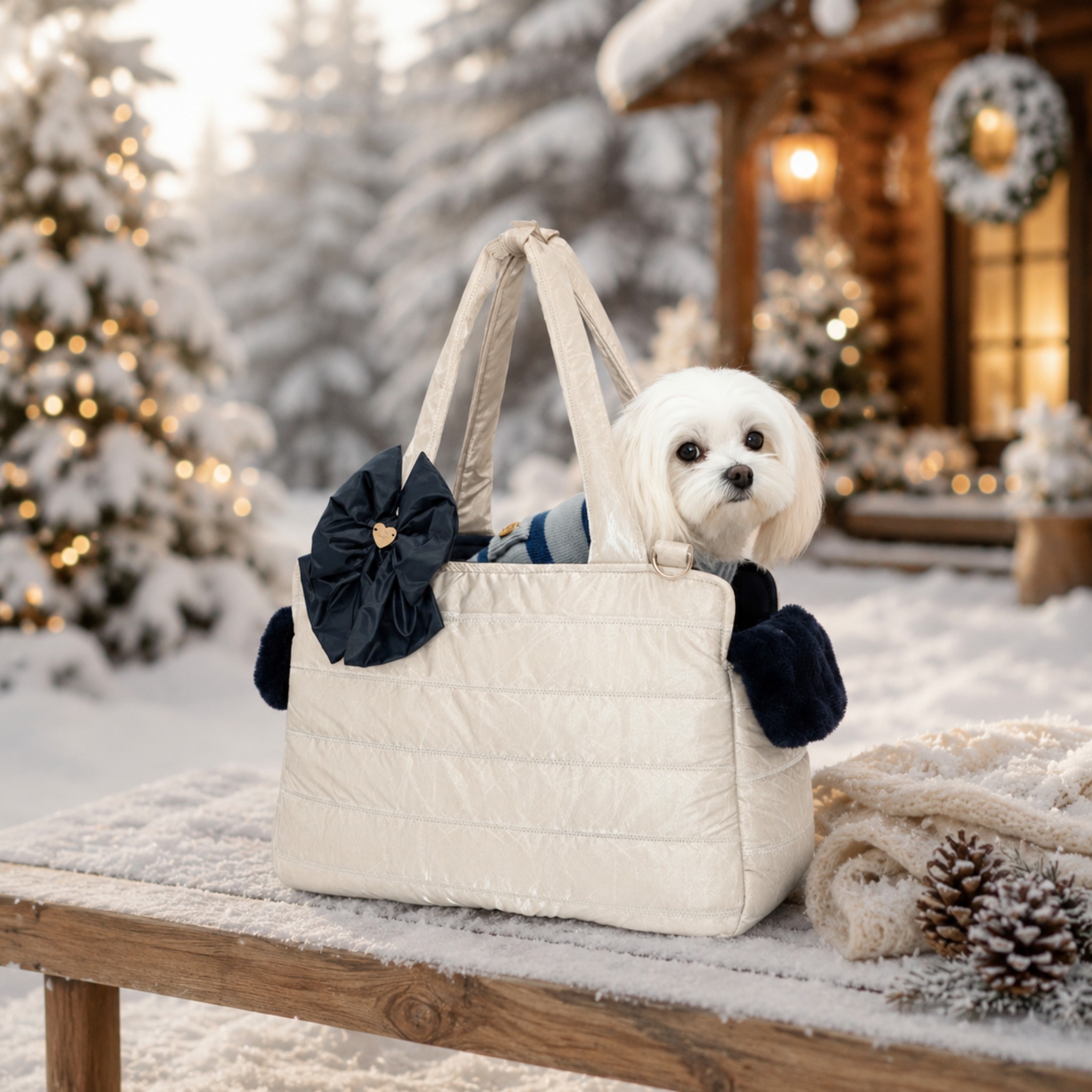 Borsa Invernale Winter Ice Tote Bag per Cani